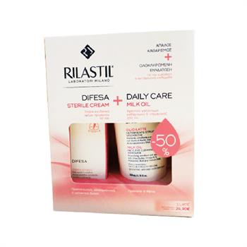 Rilastil Promo Difesa Sterile Cream 50ml & Daily Care Milk Oil 200ml