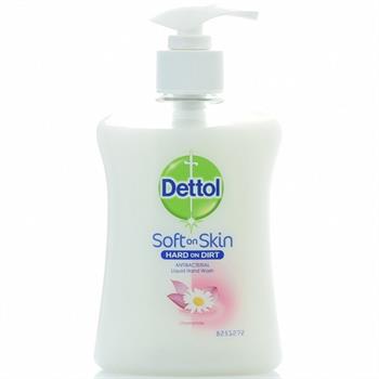 Dettol Αντιβακτηριδιακό Υγρό Κρεμοσάπουνο Θρεπτικό με Χαμομήλι 250ml