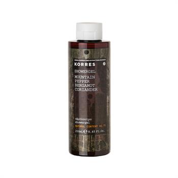Korres Showergel Αφρόλουτρο Mountain Pepper Bergamot Coriander 250ml
