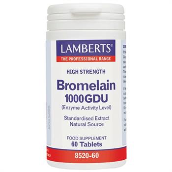 Lamberts Bromelain 1000 GDU 60 tabs