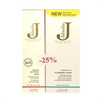 Jabu'She Set Intensive Age Defense Soft 50ml & Intensive 2 in 1 Cleansing Lotion 150ml