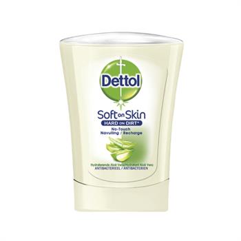 Dettol Ανταλλακτικό Υγρό Κρεμοσάπουνο Συσκευής No-touch Aloe Vera & Vitamin E 250ml