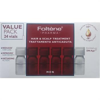 Foltene Hair & Scalp Treatment Men Θεραπεία κατά της Ανδρικής Τριχόπτωσης 24 Φιαλίδια X 6ml