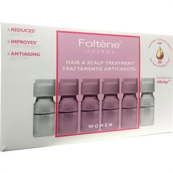 Foltene Hair & Scalp Treatment Women Θεραπεία κατά της Γυναικείας Τριχόπτωσης 12 Φιαλίδια x 6ml
