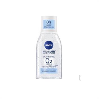 Nivea Micellair Skin Breathe Μη Λιπαρό Gel Ντεμακιγιάζ Ματιών 125ml