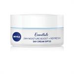 Nivea Essentials Moisture Boost SPF15 Kρέμα Ημέρας 24ώρης Ενυδάτωσης & Αναζωογόνησης 50ml
