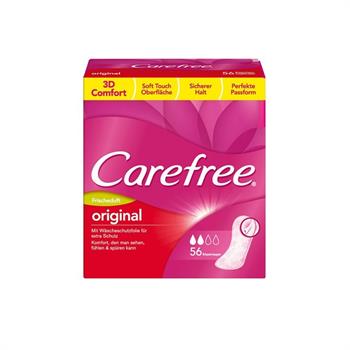 Carefree Σερβιετάκια Original 56 τμχ