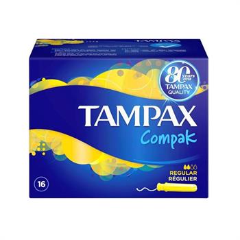 Tampax Compak Regular Ταμπόν 16τμχ
