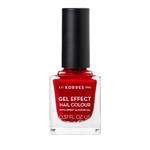 Korres Gel Effect Nail Color 54 Melted Rubies 11ml