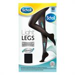 Scholl Καλσόν Διαβαθμισμένης Συμπίεσης Light Legs 60 DEN Μαύρο (Μ)