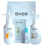 Babe Promo Pediatric Baby Travel Kit Moisturising Body Milk 100ml & Bath Gel 100ml & Nappy Rash Cream 3ml & Eau De Cologne 2ml