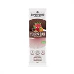 Superfoods Your Bar με Κράνμπερι, Ράσμπερι, Ασερόλα, Μέλι, Ταχίνι και Μαύρη Σοκολάτα με Στέβια 45gr