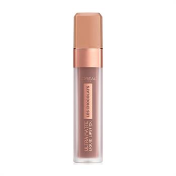 L'Oreal Les Chocolats Ultra Matte Liquid Lipstick 858 Oh My Choc 7.6ml