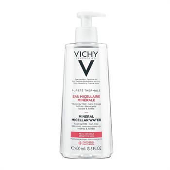 Vichy Purete Thermale Eau Micellar Minerale Water Καθαριστικό Νερό Ντεμακιγιάζ για Ευαίσθητη Επιδερμίδα 400ml