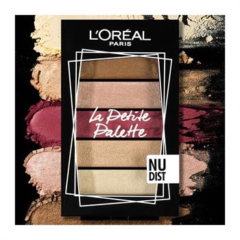 L'Oreal La Petite Mini Eyeshadow Palette 02 Nudist 5x0.80gr