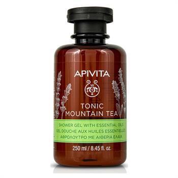 Apivita Tonic Mountain Tea Shower Gel with Essential Oils 250ml