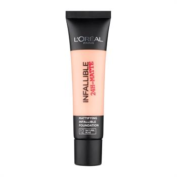 L'Oreal Infaillible 24H Matte Foundation 12 Natural Rose 35ml