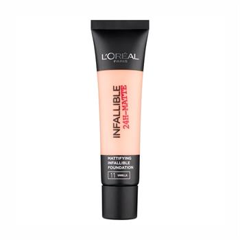 L'Oreal Infaillible 24H Matte Foundation 11 Vanilla 35ml