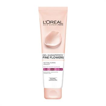 L'Oreal Fine Flowers Cleansing Gel For Dry/Sensitive Skin 150ml