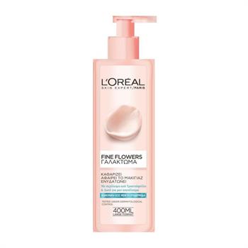 L'Oreal Fine Flowers Cleansing Milk For Normal/Mixed Skins 400 ml