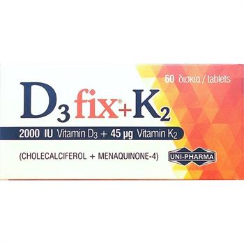 Unipharma D3 fix 2000 IU + K2 45 μg 60 tabs