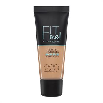 Maybelline Fit Me Matte + Poreless Foundation 220 Natural Beige 30ml