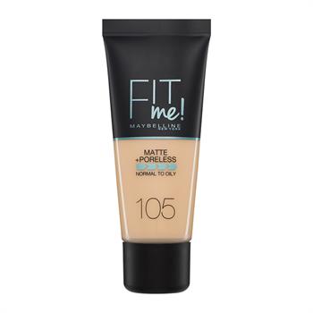 Maybelline Fit Me Matte + Poreless Foundation 105 Natural Ivory 30ml