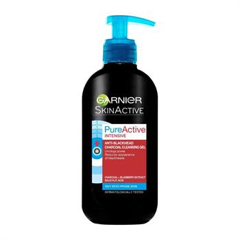 Garnier Pure Active Intensive Anti - Blackhead Charcoal Cleansing Gel 200ml