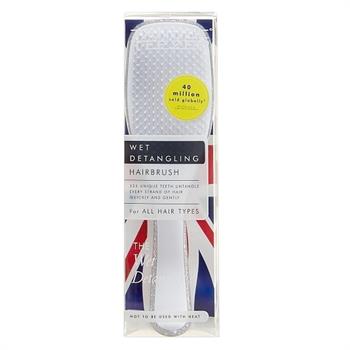 Tangle Teezer The Wet Detangler Silver Glitter/White Βούρτσα Μαλλιών σε Ασημί & Άσπρο Χρώμα, 1τμχ
