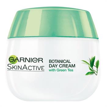 Garnier Skin Active Botanical Day Cream With Green Tea Για Μικτές/Λιπαρές Επιδερμίδες 50ml