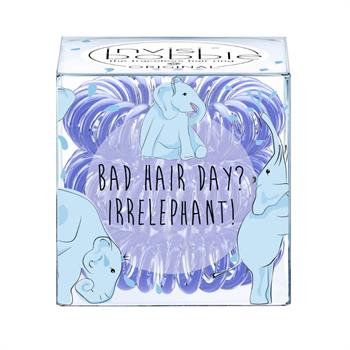 InvIsibobble Λαστιχάκι Μαλλιών Circus Collection Original Bad Hair Day Irrelephant Hair Tie 3τμχ