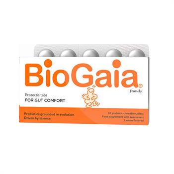 BioGaia ProTectis Family 10 μασώμενες ταμπλέτες Λεμόνι