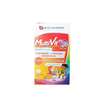 Forte Pharma MultiVit Kids 30 Μασώμενα Δισκία