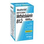 Health Aid Methylcobalamin B12 1000μg 60tabs