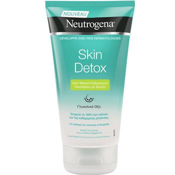 Neutrogena Skin Detox 2 In 1 Wash & Mask Μάσκα Καθαρισμού Προσώπου με Άργιλο 150ml