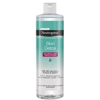 Neutrogena Skin Detox Micellar Water 3σε1 Micellar Νερό Καθαρισμού 400ml