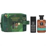 Apivita Set BEE A Superman Men's Care Gel Ενυδάτωσης Μη Λιπαρή Υφή 50ml και Refreshing Fig Gel Αφρόλουτρο 300ml & Νεσεσέρ