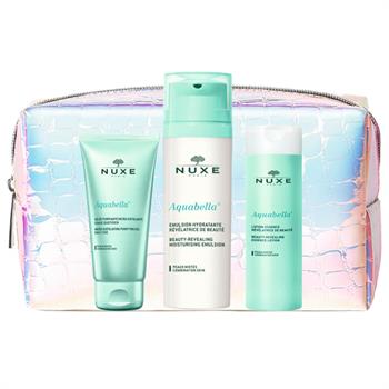 Nuxe Aquabella Emulsion Hydratante 50ml & Gelee Purifiante Micro exfoliante 15ml & Lotion Essence 35ml