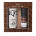 Korres Set For Him Maple Cream Συσφικτική Κρέμα Προσώπου Ματιών 50ml & Pure Greek Olive Showergel Αφρόλουτρο Κέδρος 250ml