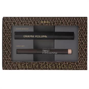 Korres Set Mineral Drama Volume Mascara Για Μέγιστο Όγκο 11ml Z& Minerals Twist Eyeshadow No68 1,4gr