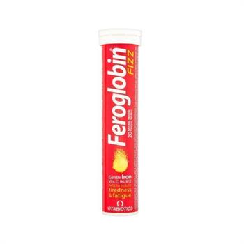 Vitabiotics Feroglobin Fizz 20 αναβράζοντα δισκία