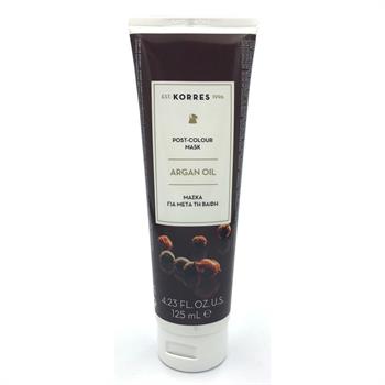 Korres Argan Oil Μάσκα για μετά την βαφή 125ml