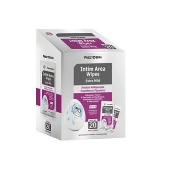 Frezyderm Intim Area Wipes PH4.0 Extra Mild 20τμχ