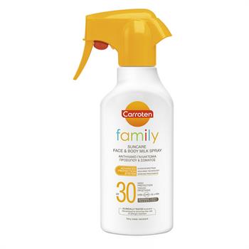 Carroten Family Suncare Face & Body Milk Spray SPF30 300ml