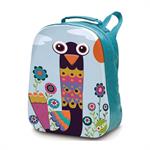 Oops Happy Backpack Μαλακή Τσάντα Πλάτης Παγώνι