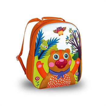 Oops Happy Backpack Μαλακή Τσάντα Πλάτης Αρκουδάκι
