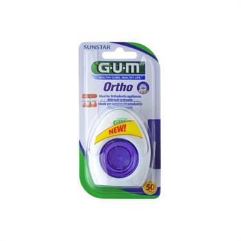 Gum 3220 Ortho Floss Οδοντικό Νήμα 50 Χρήσεις 1τμχ