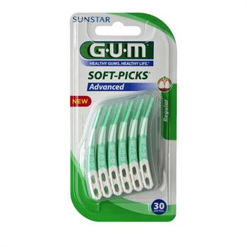 Gum 650 Soft Picks Advanced Regular 30 τμχ