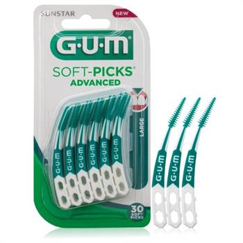 Gum 651 Soft Picks Advanced Large 30τμχ