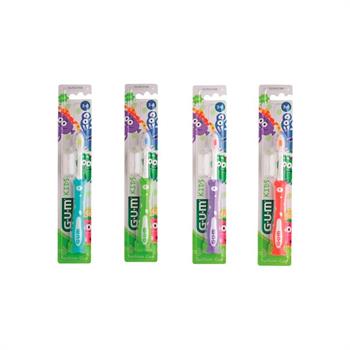 Gum 901 Kids Οδοντόβουρτσα Monster 3-6 Ετών 1τμχ